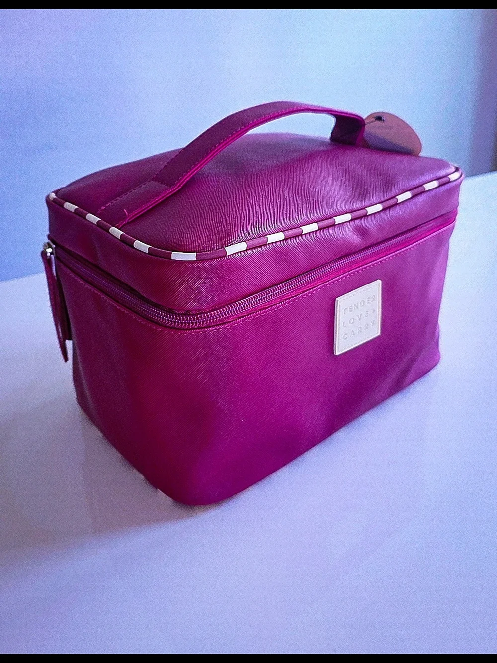 Tender, Love + Carry Makeup Bag Set : Burgundy